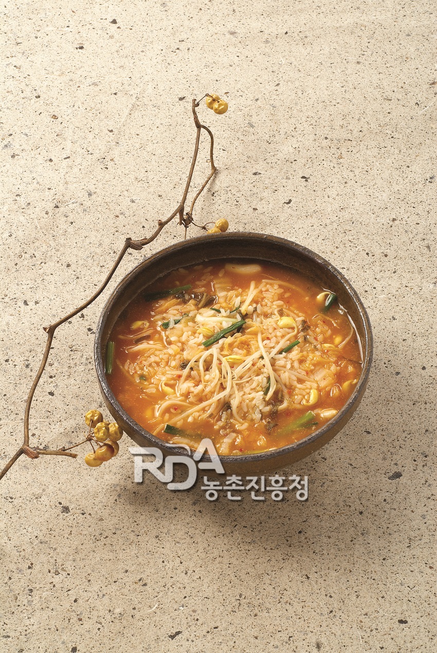 갱죽(갱시기,콩나물갱죽)